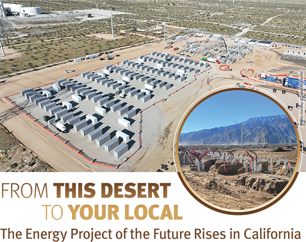 Energy Project in California at Desert Peak