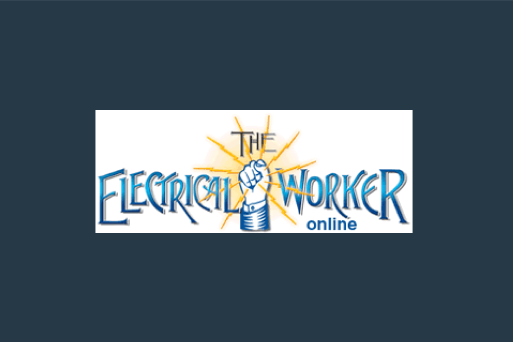 The Electrical Worker Online logo